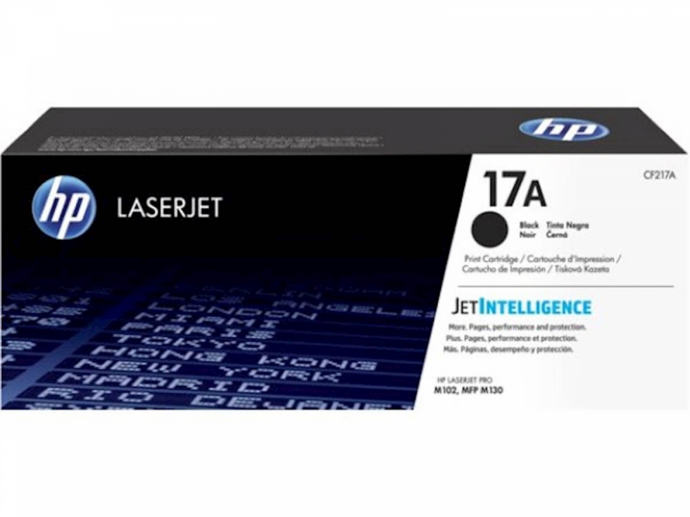 TONER HP 17A ČRN ZA LJ Pro M102/M130 ZA 1.600 STRANI