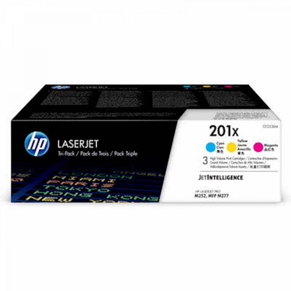 TONER HP 201X BARVEN TRI PACK