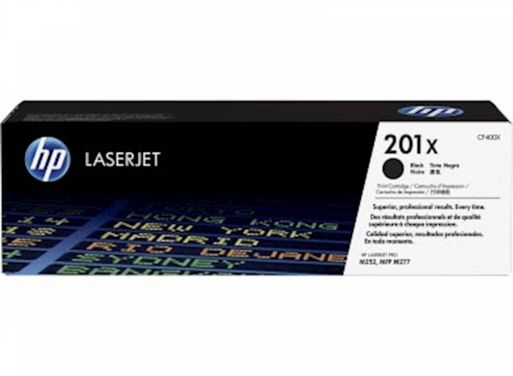 TONER HP 201X ČRN ZA LJ M252, MFP M277, M274 ZA 2.800 STRANI