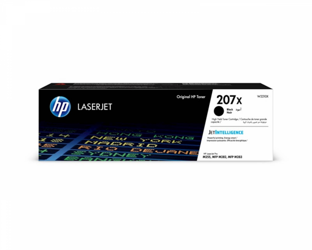 TONER HP 207X ČRN ZA M255/M282/M283 ZA 3150 STRANI