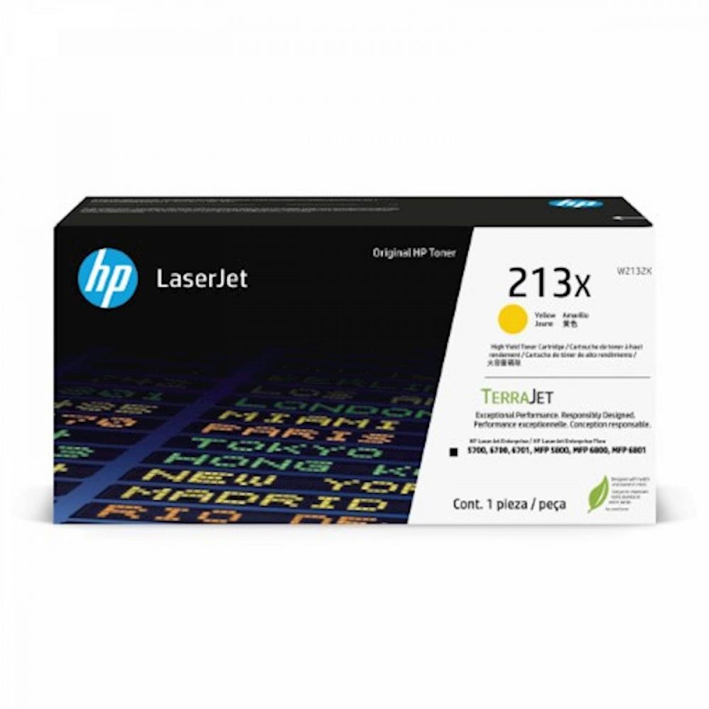 TONER HP 213X RUMENA ZA LJ ENTERPRISE SFP 5700, 6700, MFP 5800, 6800 ZA 6.000 STRANI