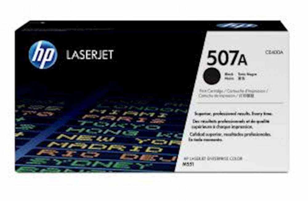 TONER HP 507A ČRN ZA LJ ENTERPRISE 500/N/DN/XH ZA 5500 STRANI