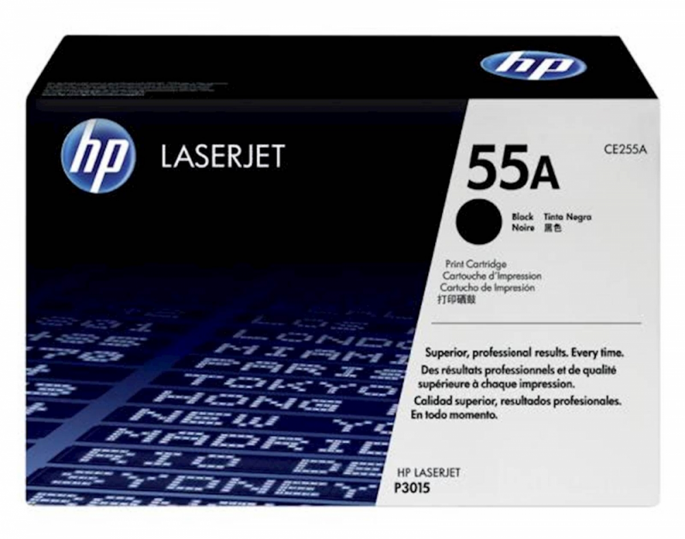 TONER HP 55A ČRN ZA HP LASERJET P3015,P3015D/DN/X ZA 6.000 STRANI