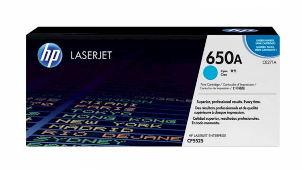 TONER HP 650A CYAN ZA LJ CP5525 ZA 15.000 STRANI