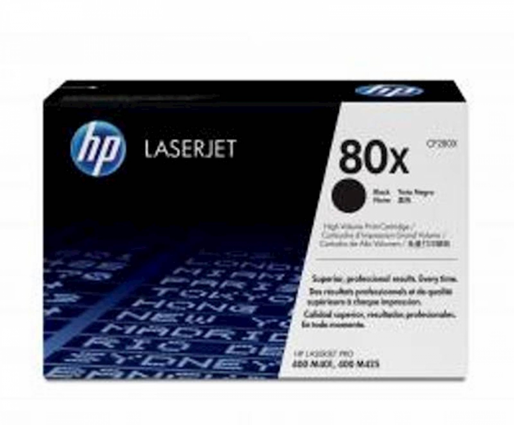 TONER HP 80X ČRN ZA LJ PRO 400 MFP M401/425 ZA 6.900 STRANI