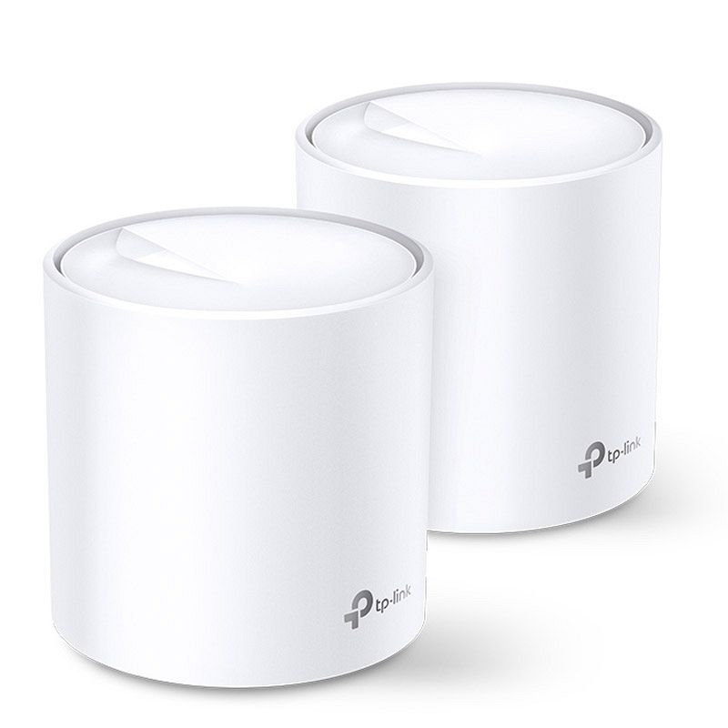 TP-LINK Deco X20 (2-pack) AX1800 Whole Home Mesh Wifi6 brezžični usmerjevalnik - router / dostopna točka-AP