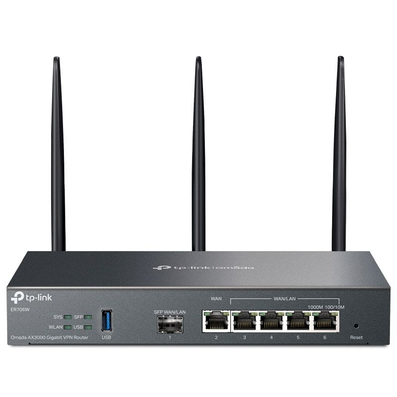 TP-LINK Omada ER706W AX3000 Gigabit VPN usmerjevalnik router