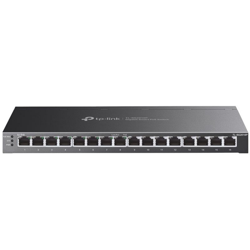 TP-LINK JetStream TL-SG2016P 16-port Gigabit Smart 8xPoE+ 120W mrežno stikalo-switch