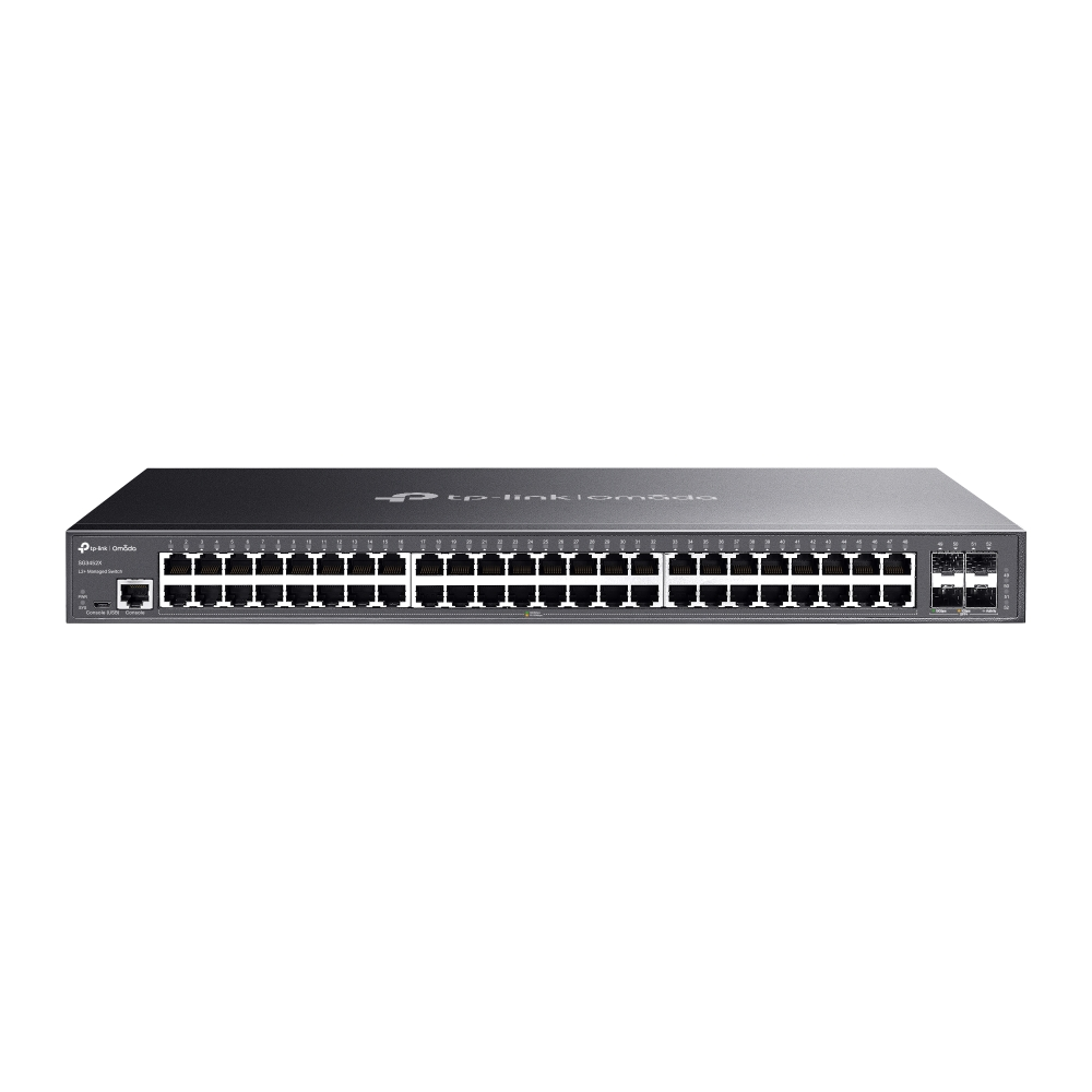 TP-LINK Omada 48-Port Gigabit L2+ Managed Switch stikalo 4x10GE SFP+