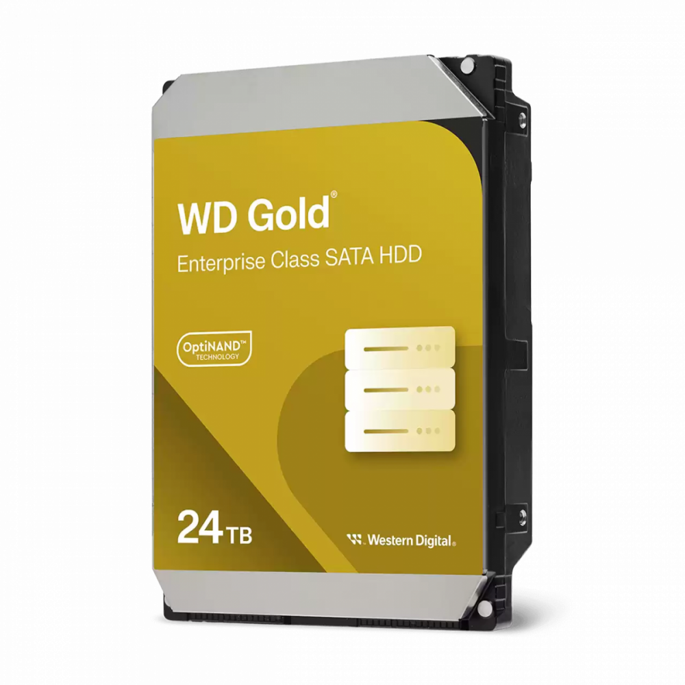 WD 24 TB GOLD trdi disk, 7200 obratov, 512MB