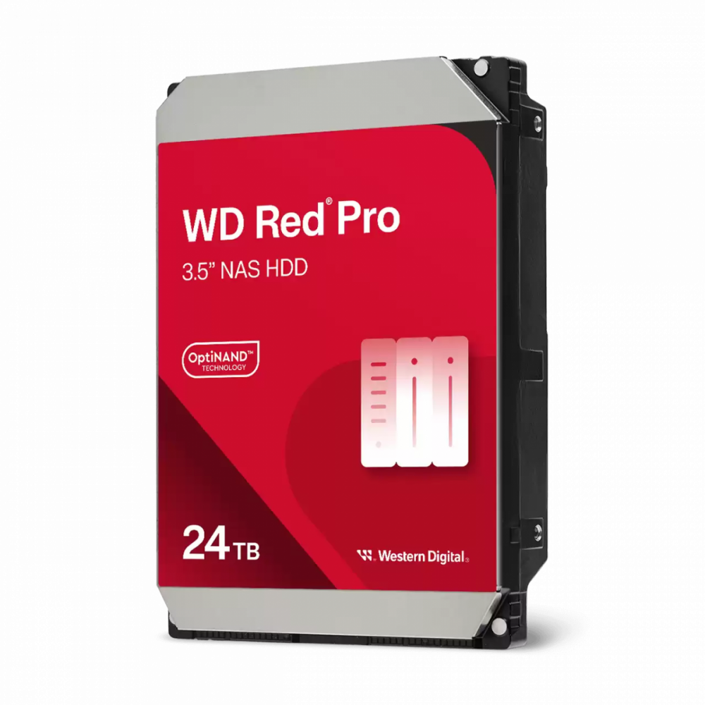 WD trdi disk 24TB SATA3, 6Gb/s, 7200, 512MB RED PRO