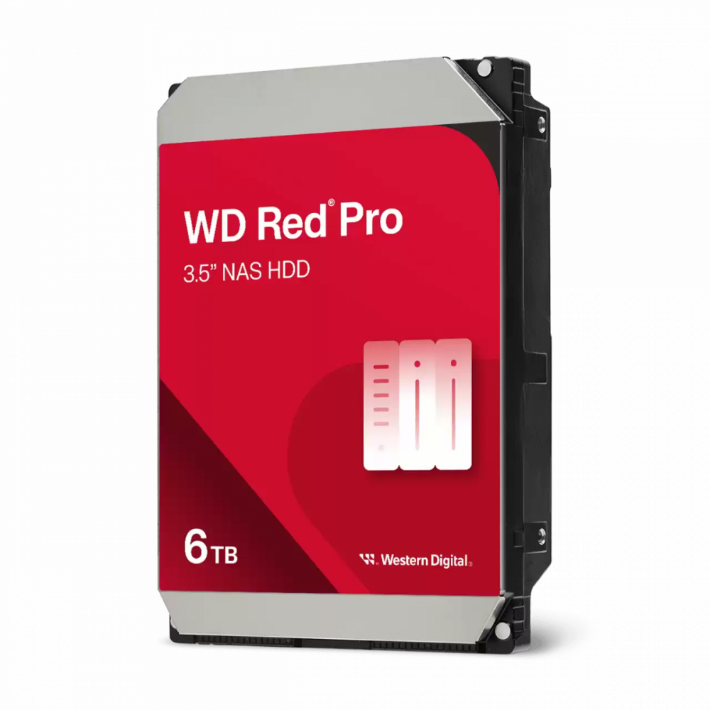 WD trdi disk 6TB SATA3, 6Gb/s, 7200, 256MB RED PRO