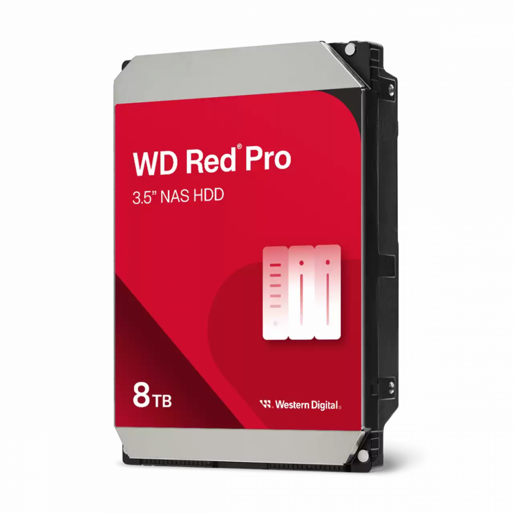 WD trdi disk 8TB SATA3, 6Gb/s, 7200, 256MB RED PRO