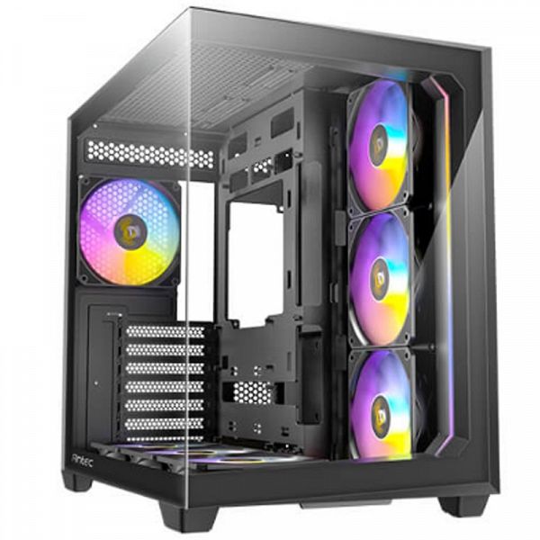 ANTEC C5 ARGB Mid-Tower okno črno gaming ohišje