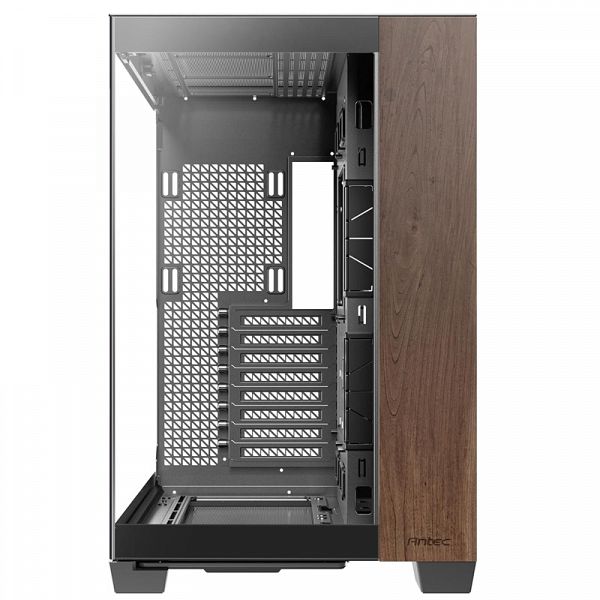 ANTEC C8 Wood Full-Tower okno črno/rjavo gaming ohišje