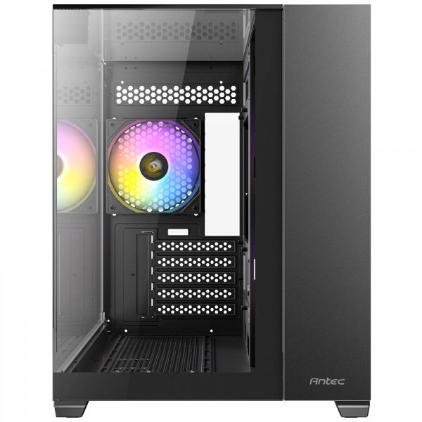 ANTEC CX600M Trio ARGB mini ATX okno črno ohišje