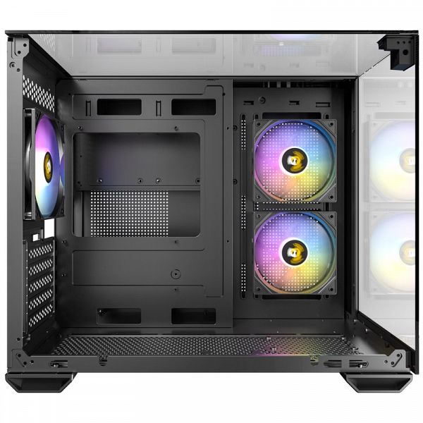 ANTEC CX600M Trio ARGB mini ATX okno črno ohišje