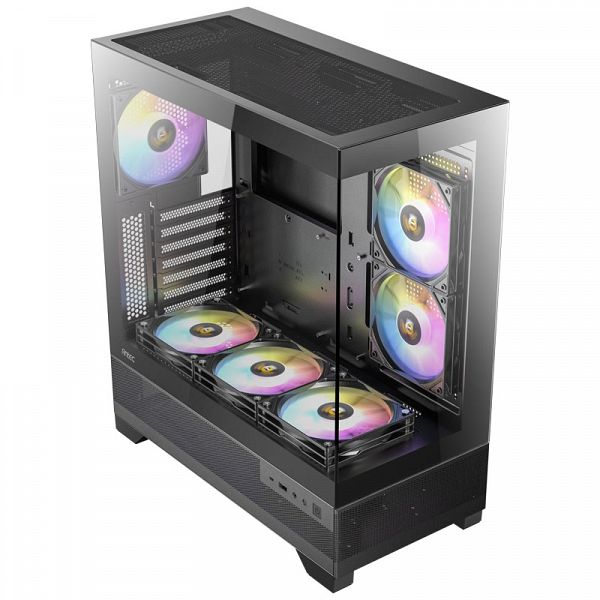 ANTEC CX700 RGB ELITE Mid-Tower okno črno gaming ohišje