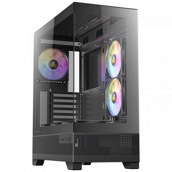 ANTEC CX700 RGB ELITE Mid-Tower okno črno gaming ohišje