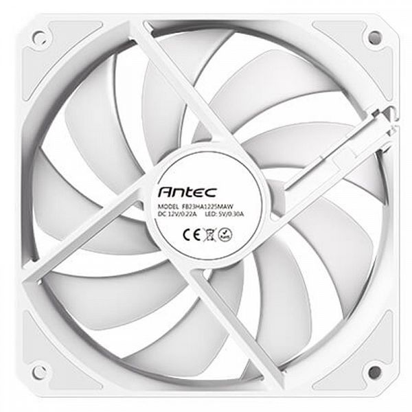 ANTEC P12R ARGB Reverse 120mm 4-pin PWM beli ventilator