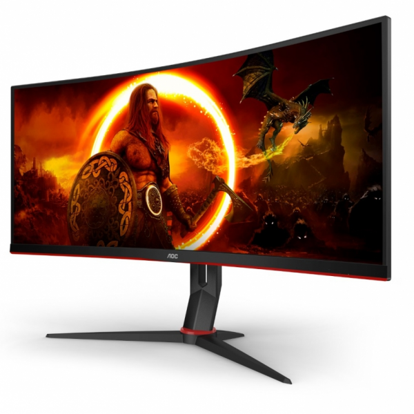 AOC CU34G2XP Ultra Wide 180Hz ukrivljen gaming monitor