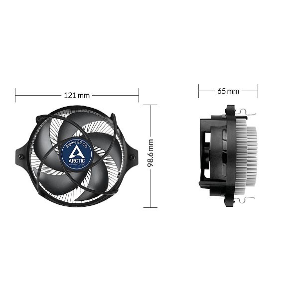 ARCTIC Alpine 23 CO, hladilnik za desktop procesorje AMD