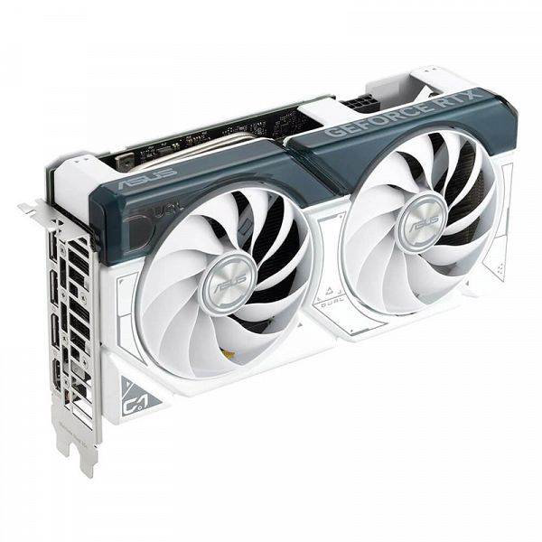 ASUS Dual GeForce RTX 4060 Ti OC 8GB GDDR6 (90YV0J42-M0NA00) bela gaming grafična kartica