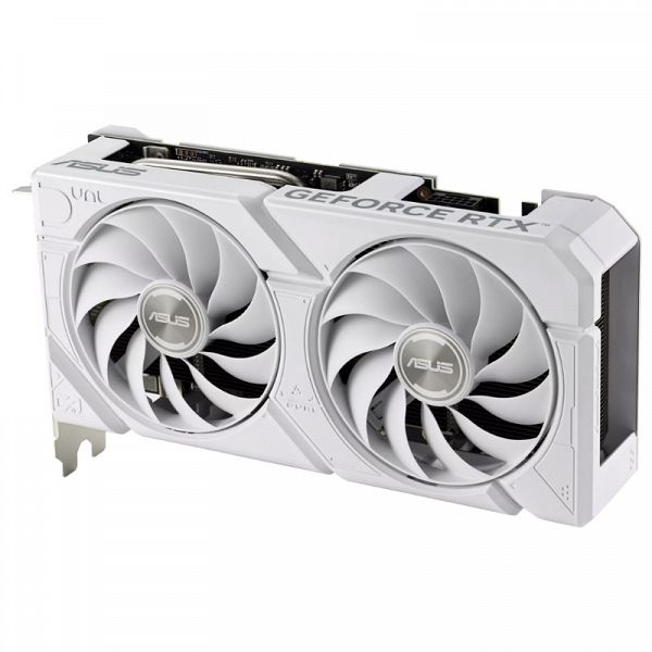 ASUS Dual GeForce RTX 4070 Super EVO White OC 12GB GDDR6X (DUAL-RTX4070S-O12G-EVO-WHITE) bela grafična kartica