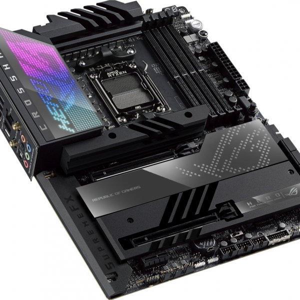 ASUS ROG CROSSHAIR X670E HERO, DDR5, SATA3, USB3.2Gen2x2, DP, WiFi, AM5 ATX