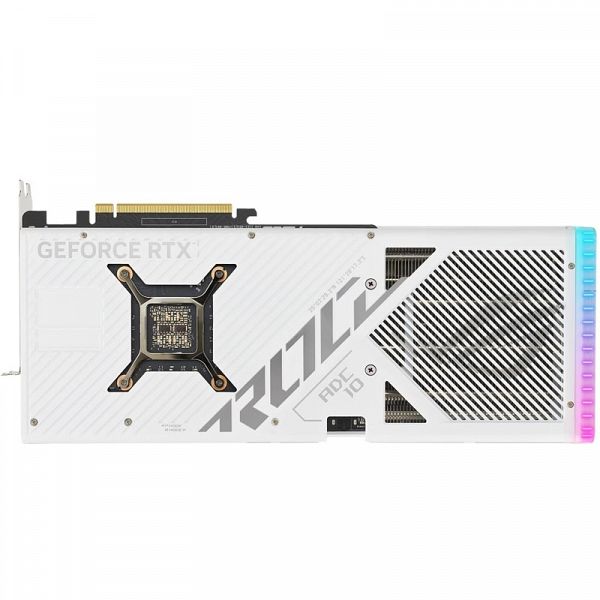 ASUS ROG Strix GeForce RTX 4080 Super 16GB GDDR6X OC RGB (ROG-STRIX-RTX4080S-O16G-WHITE) gaming bela grafična kartica