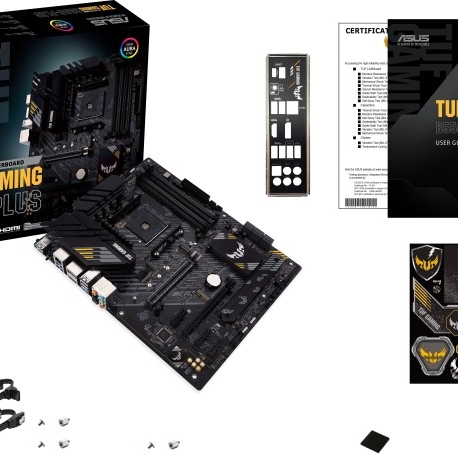 ASUS TUF GAMING B550-PLUS, DDR4, SATA3, USB3.2Gen2, DP, AM4 ATX