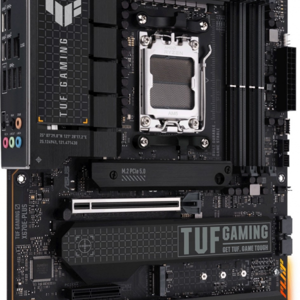 ASUS TUF GAMING X670E-PLUS, DDR5, SATA3, USB3.2Gen2x2, DP, AM5 ATX