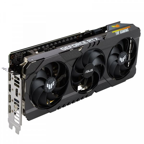 ASUS TUF GeForce RTX 3060 V2 OC GAMING 12GB GDDR6 RGB (90YV0GC0-M0NA10) gaming grafična kartica