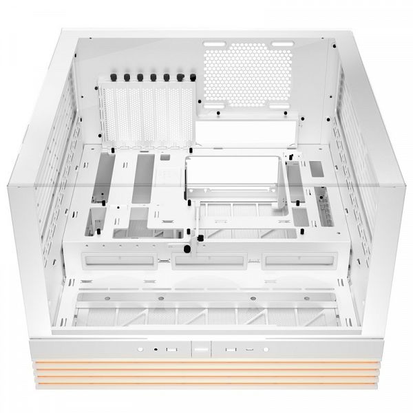 BE QUIET! LIGHT BASE 600 DX (BGW66) RGB midi-ATX okno belo ohišje