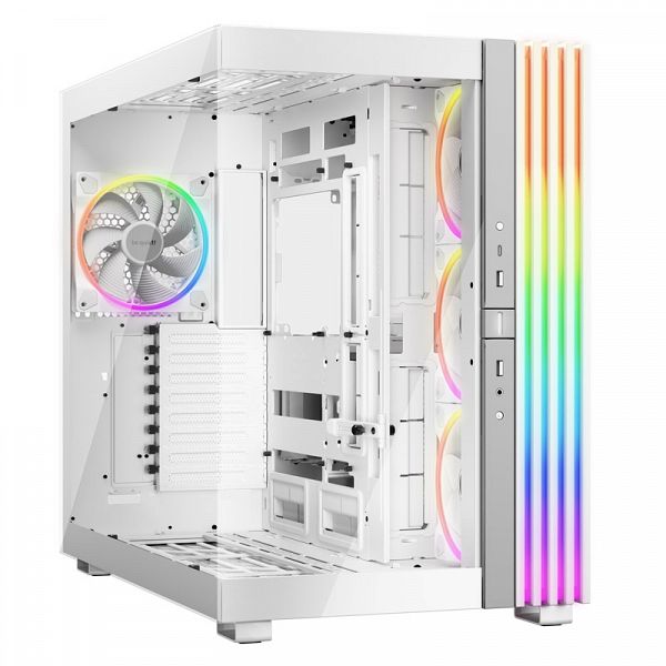 BE QUIET! LIGHT BASE 900 FX (BGW72) RGB Full Tower okno belo ohišje