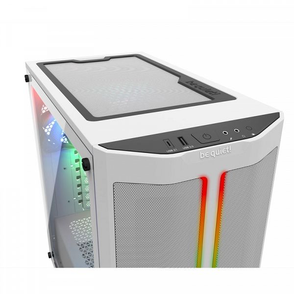 BE QUIET! Pure Base 500DX (BGW38) ATX RGB okno belo ohišje