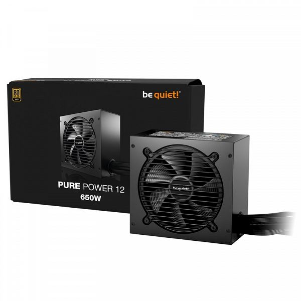 BE QUIET! Pure Power 12 650W 80Plus Gold (BP002EU) napajalnik