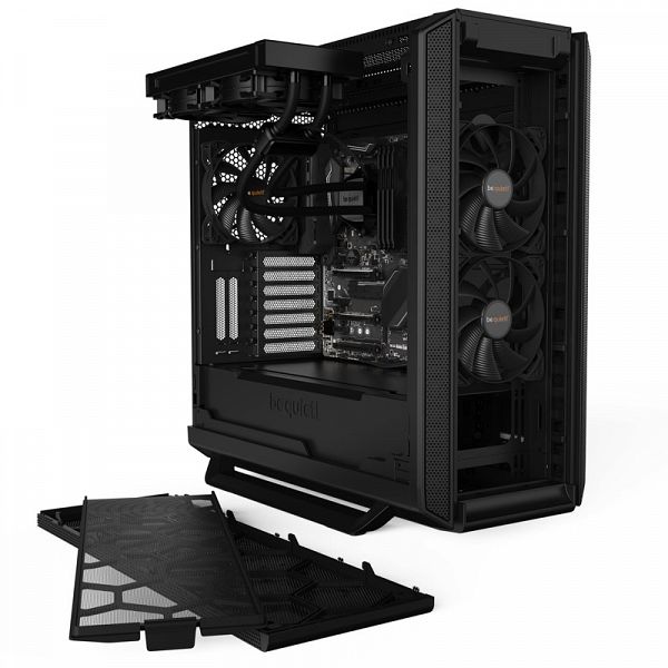 BE QUIET! SILENT BASE 802 WINDOW (BGW39) midiATX črno ohišje