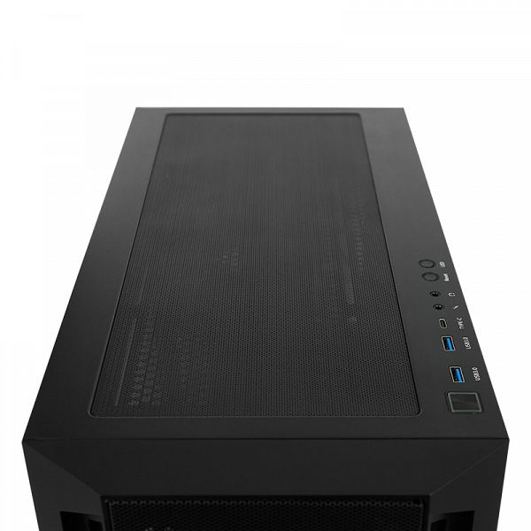 Chieftec APEX LUMO USB3.2 Gen2 E-ATX ohišje, črno