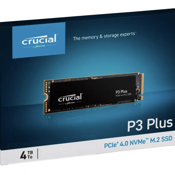 Crucial P3 Plus 4TB 3D NAND NVMe PCIe M.2 SSD