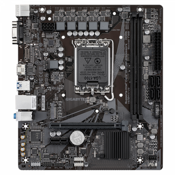 GIGABYTE H610M H V2, DDR5, SATA3, HDMI, USB3.2Gen1, LGA1700 mATX