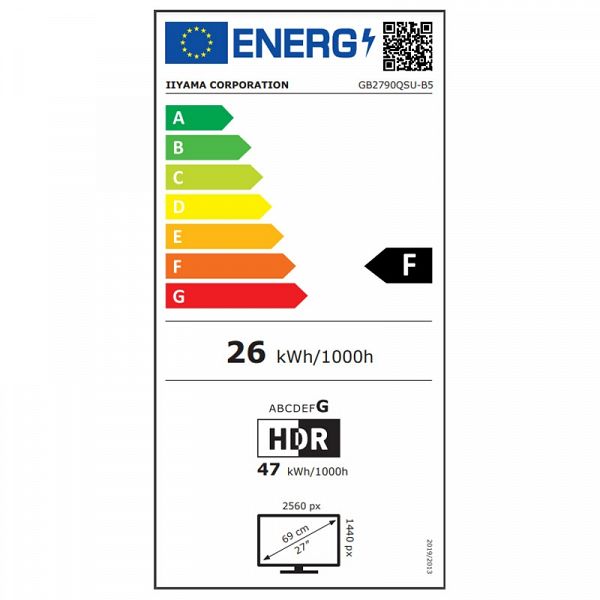 IIYAMA G-MASTER Gold Phoenix GB2790QSU-B5 68,5cm (27