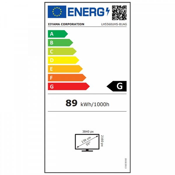 IIYAMA ProLite LH5560UHS-B1AG 54,6