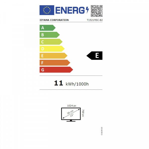 IIYAMA ProLite T1521MSC-B2 38cm (15