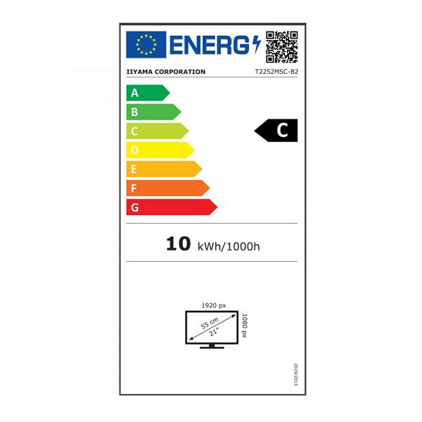 IIYAMA ProLite T2252MSC-W2 54,5cm (21,5