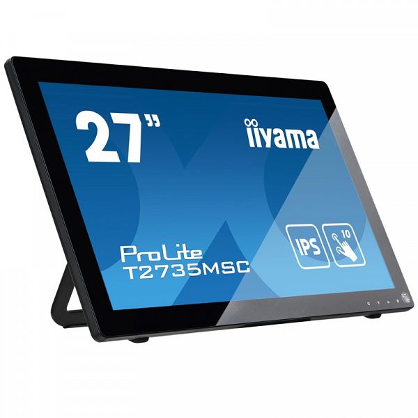 IIYAMA ProLite T2735MSC-B3 68,6cm (27'') FHD IPS PCAP DP/HDMI/VGA kamera na dotik informacijski / interaktivni monitor