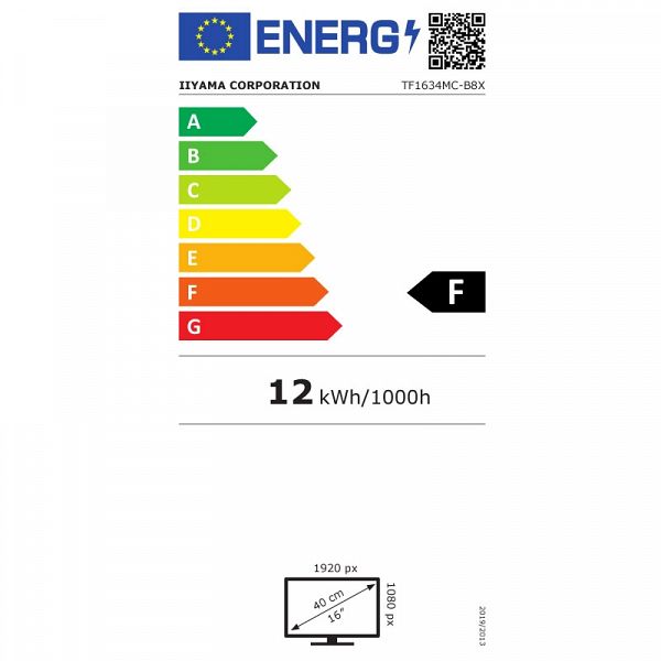 IIYAMA ProLite TF1634MC-B8X 39,5cm (15,6