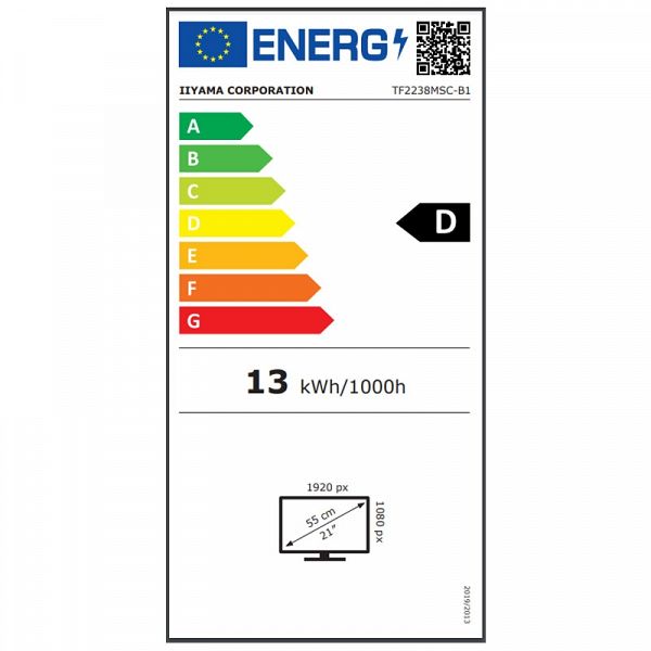 IIYAMA ProLite TF2238MSC-B1 54,6cm (21,5