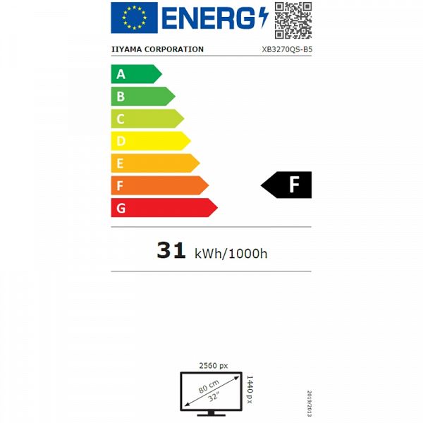 IIYAMA ProLite XB3270QS-B5 80cm (31,5