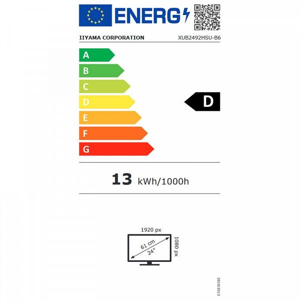 IIYAMA ProLite XUB2492HSU-W6 60,5cm (23,8